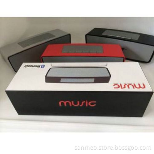 Bluetooth Speaker Wireless, Portable Loud Stereo, 6W with FM Radio, Supports TF Card